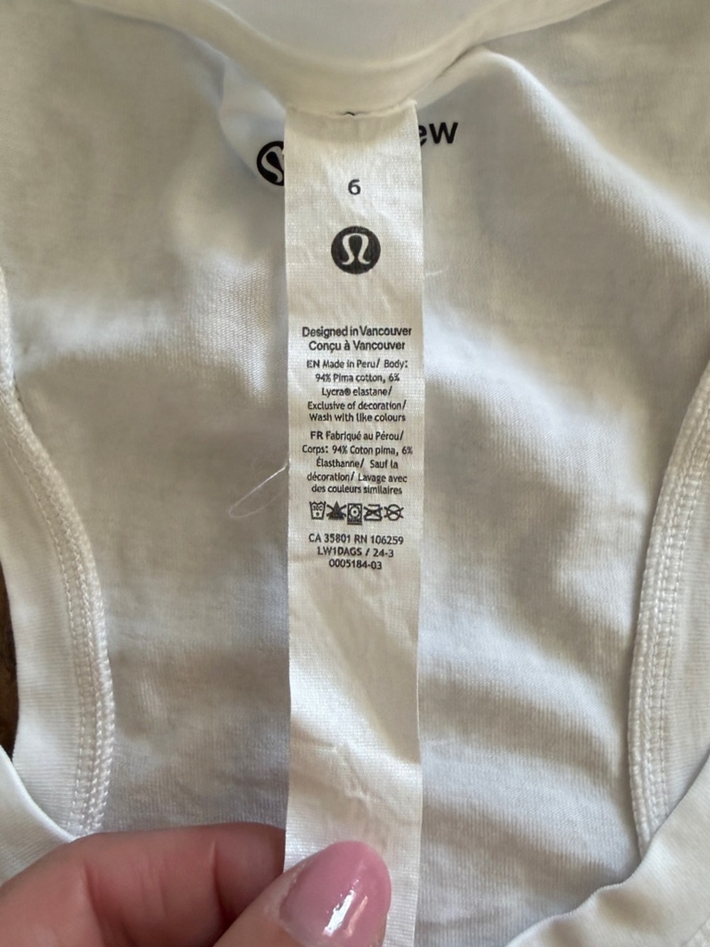 Lululemon Racerback Tank Top - Picture 3 of 4